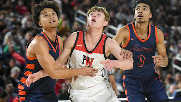 Harvard-Westlake vs. Roosevelt in the CIF Southern Section Open Division boys basketball final at Cal Baptist University on Friday, Feb. 23, 2024.